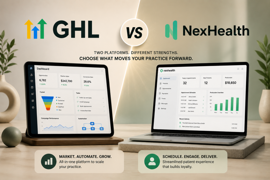 GHL vs NexHealth