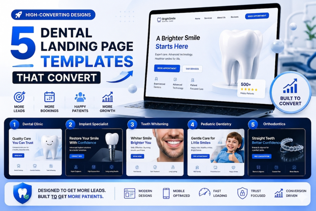 Dental Landing Page Templates