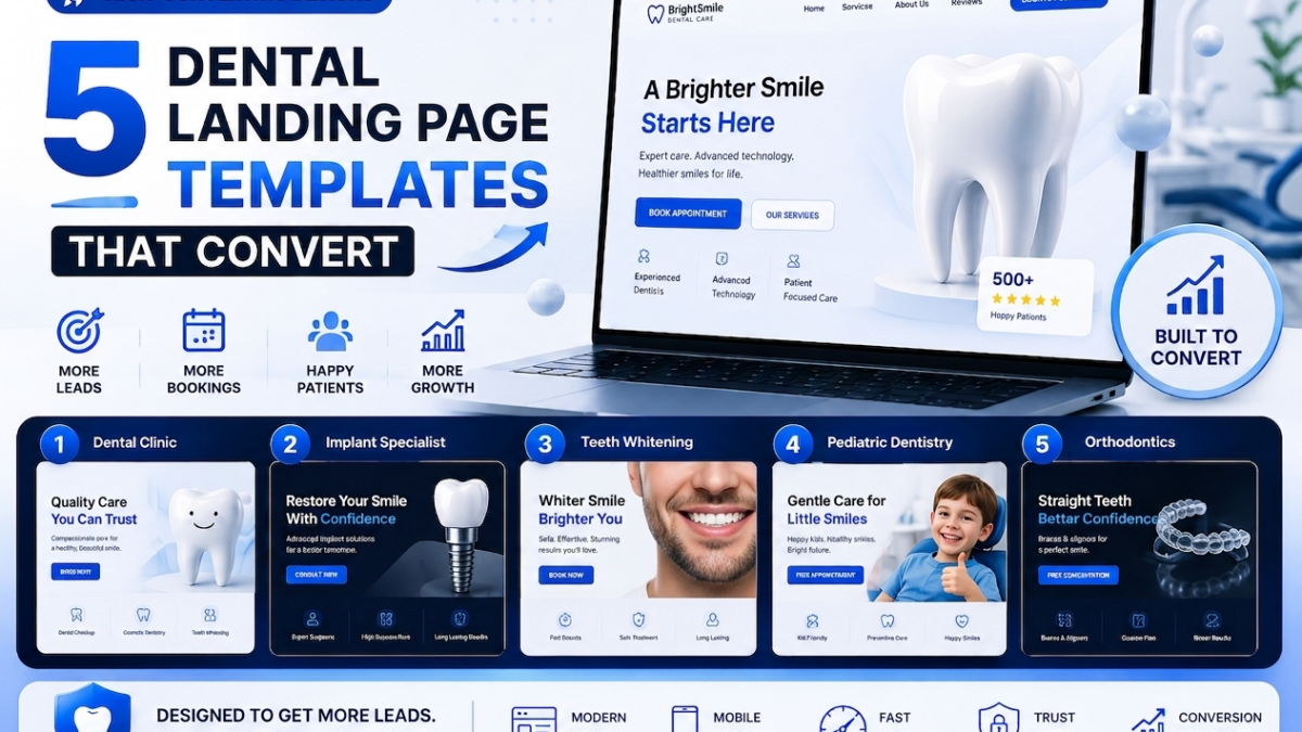 Dental Landing Page Templates