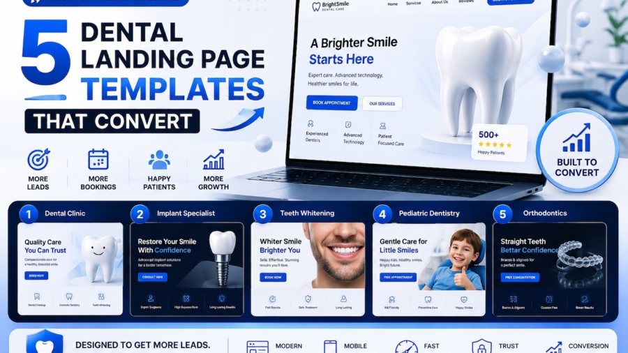 Dental Landing Page Templates
