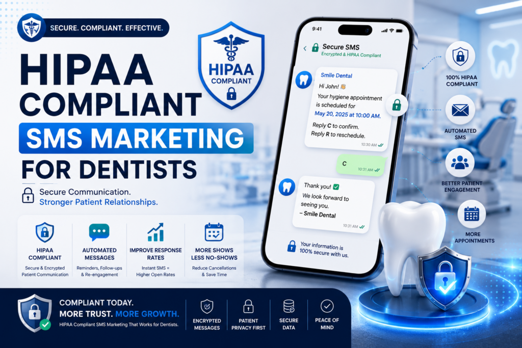 HIPAA Compliant Dental SMS