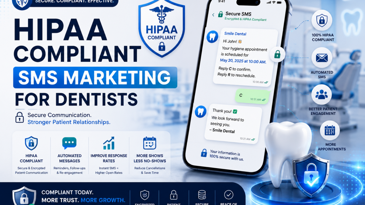 HIPAA Compliant Dental SMS