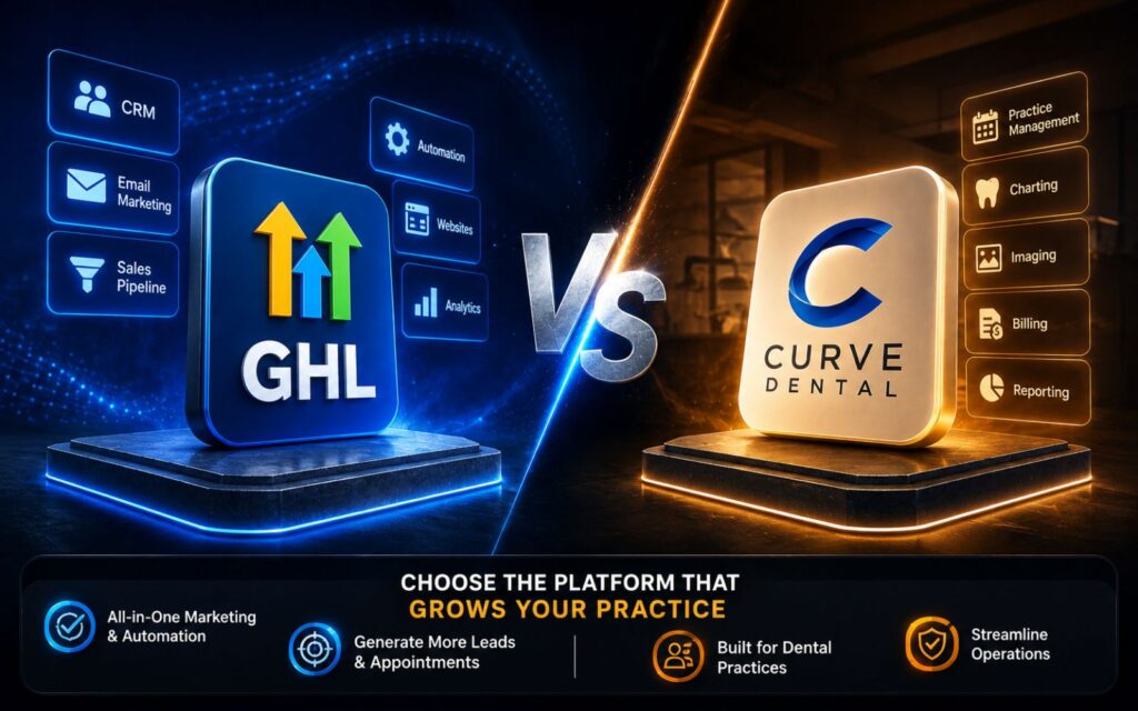 Curve Dental Better than GoHighLevel