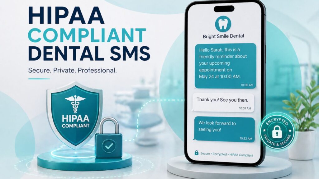 HIPAA Compliant Dental SMS