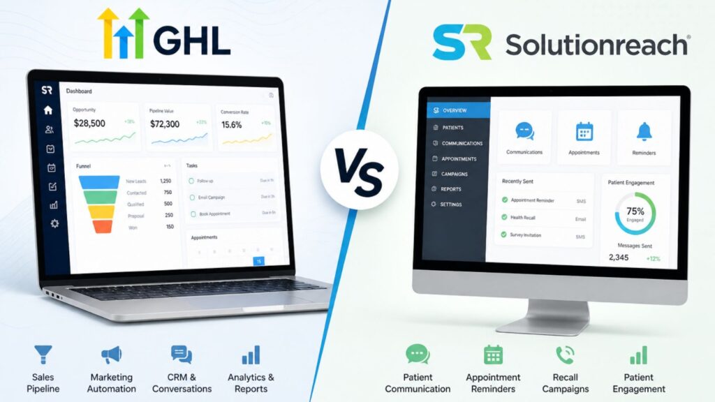 GHL vs Solutionreach