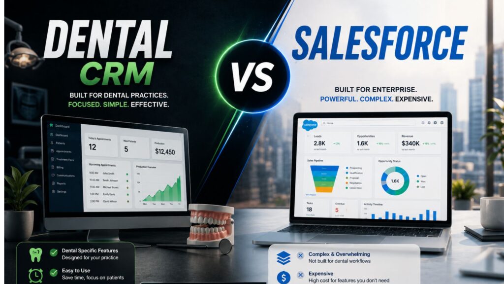 Dental CRM Wins Over Salesforce