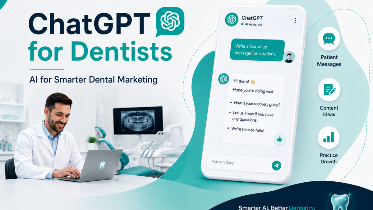 Use ChatGPT for Dental Marketing Content