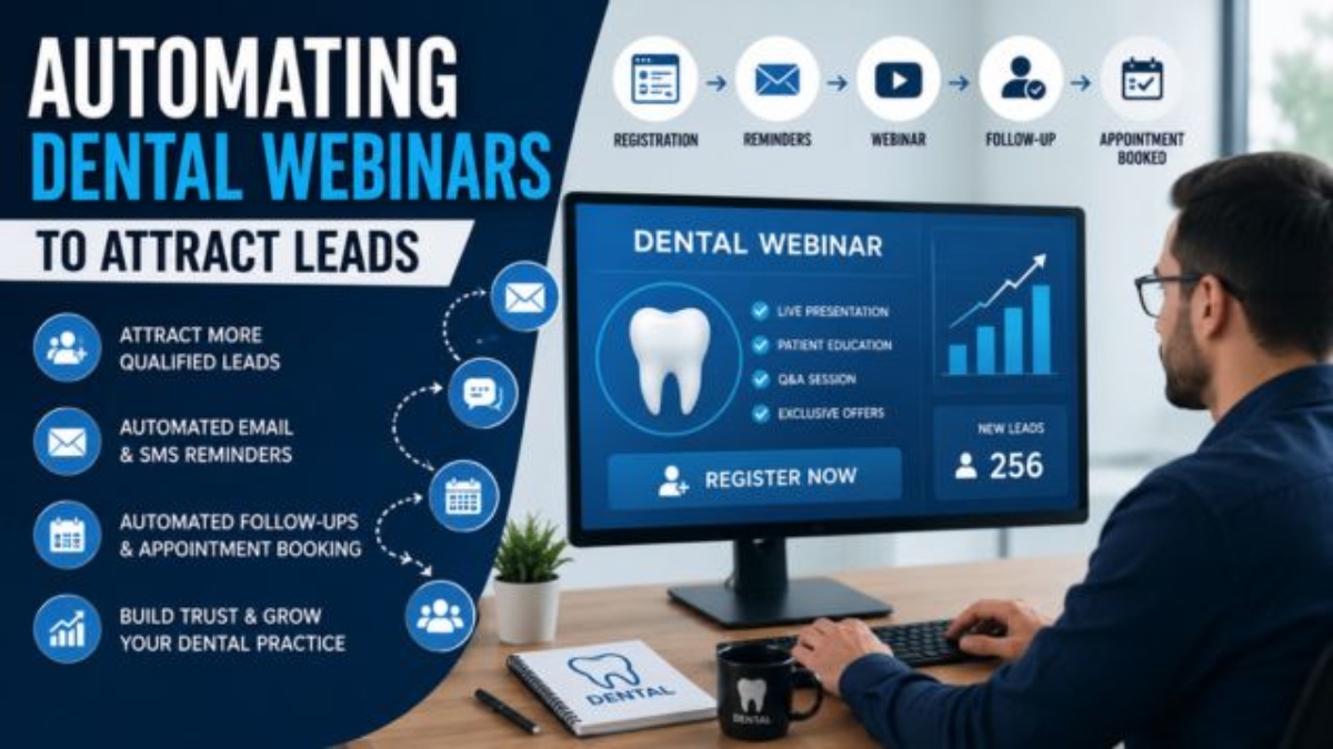 Automating Dental Webinars to Attract Leads
